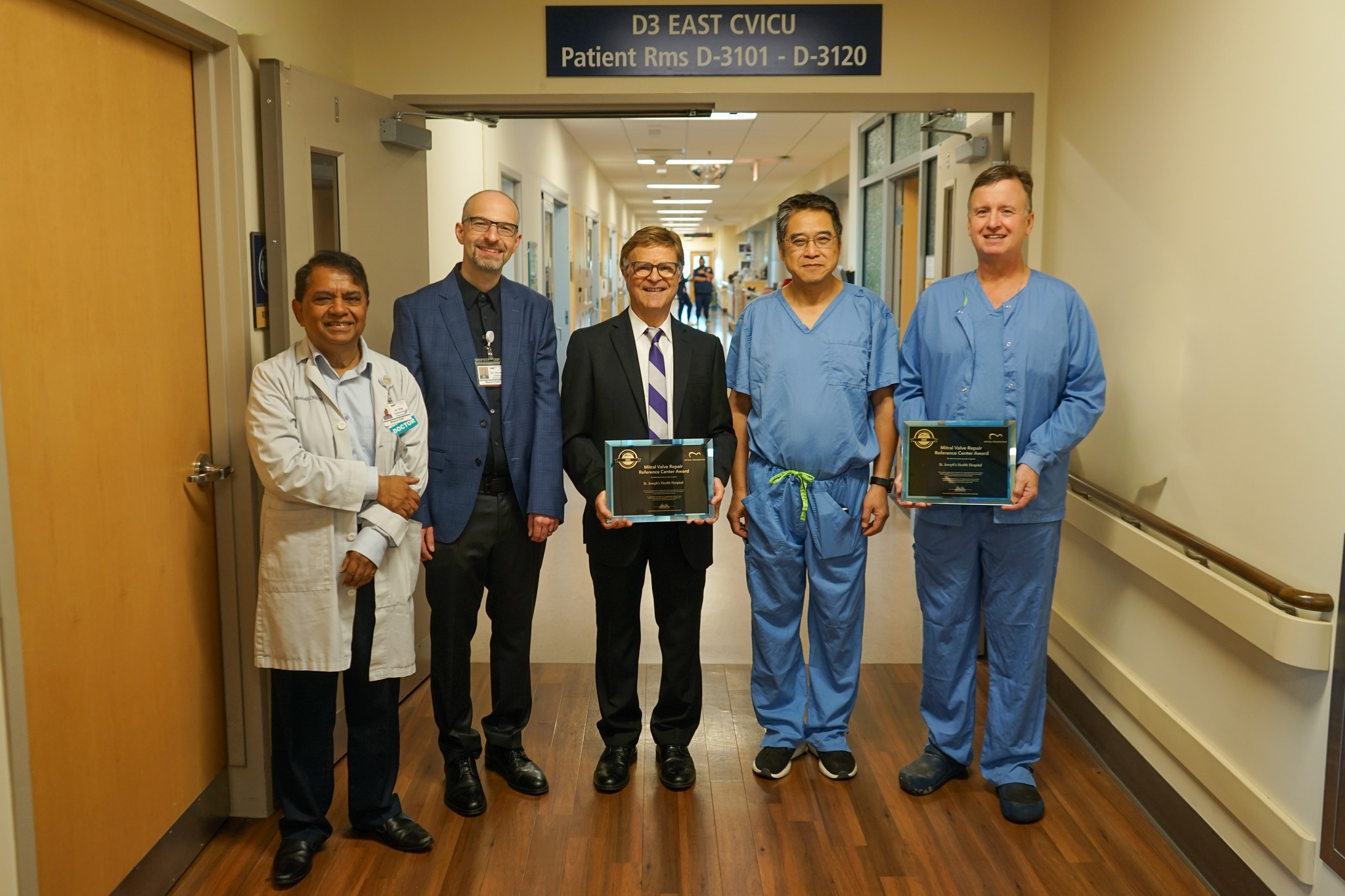 St. Joseph’s Health Hospital Awarded for Demonstrated Excellence in Heart Valve Repair for Seventh Consecutive Year